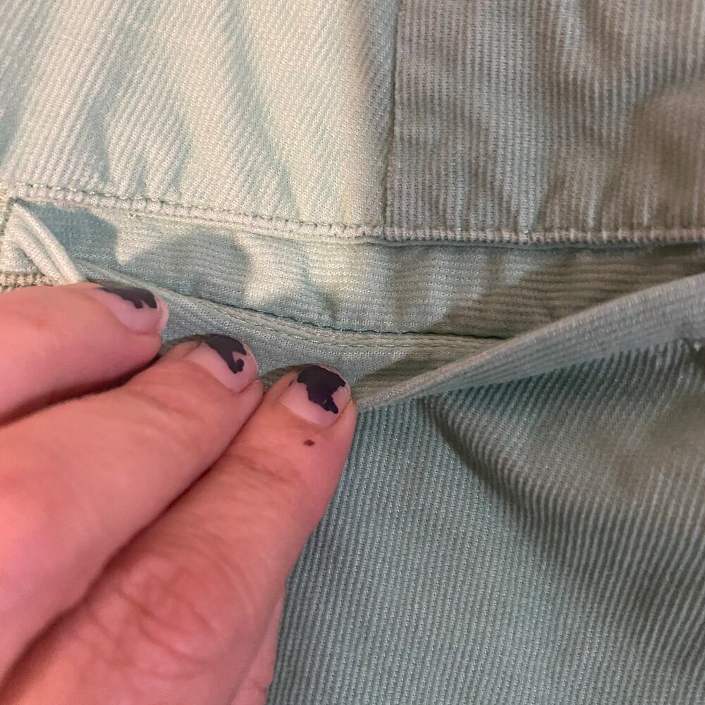Vineyard Vines Mint Green Cotton Blend Casual Chino Pants Women Sz 0 - Picture 6 of 10